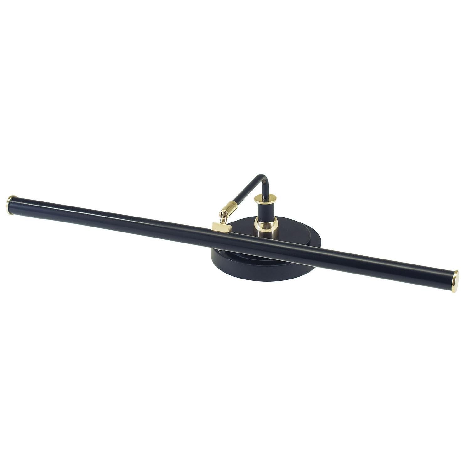 House of Troy - PLED101-617 - LED Piano Lamp - Piano/Desk - Black/Polished Brass