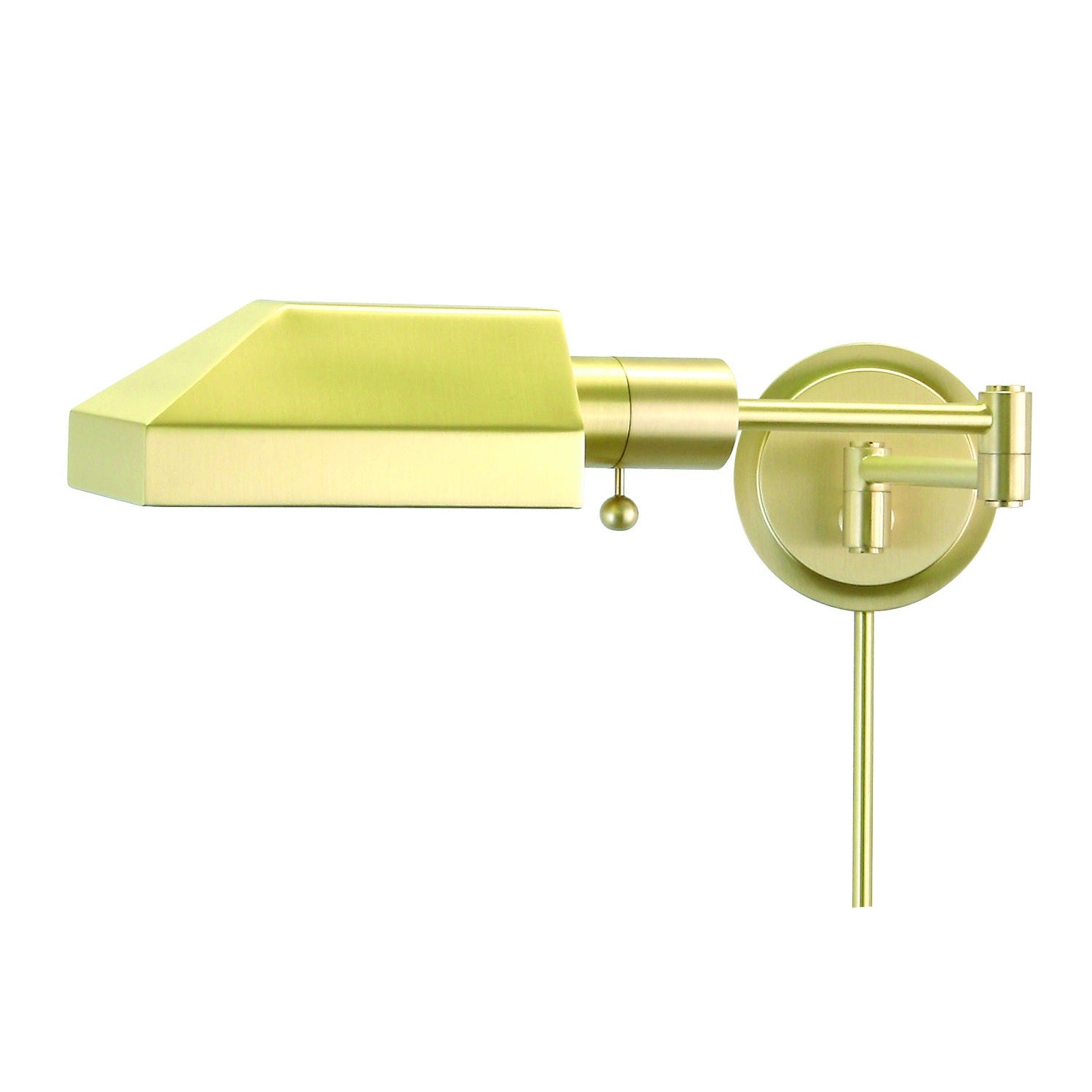 House of Troy - WS12-51-J - One Light Wall Sconce - Home/Office - Satin Brass