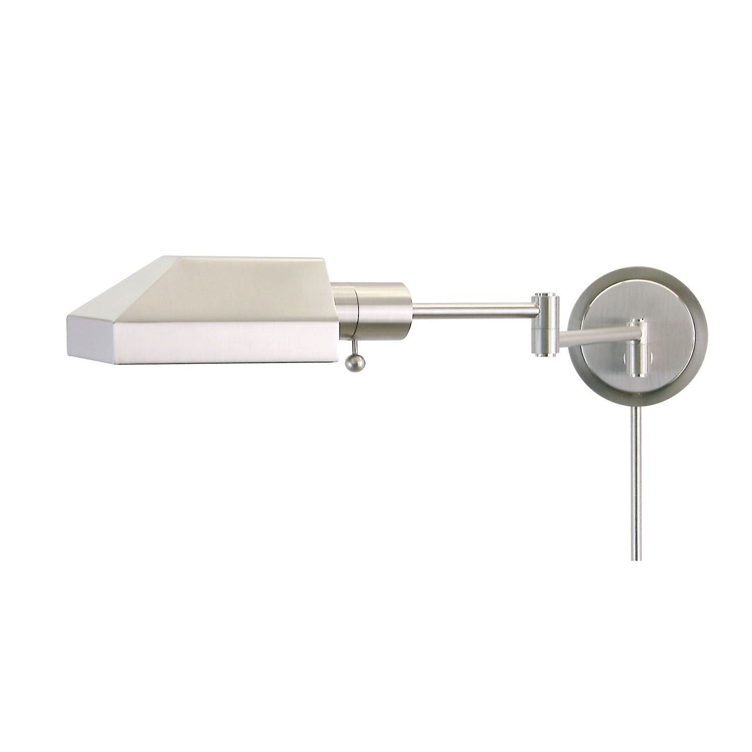 House of Troy - WS12-52-J - One Light Wall Sconce - Home/Office - Satin Nickel