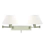 House of Troy - WS14-2-52 - Two Light Wall Sconce - Home/Office - Satin Nickel