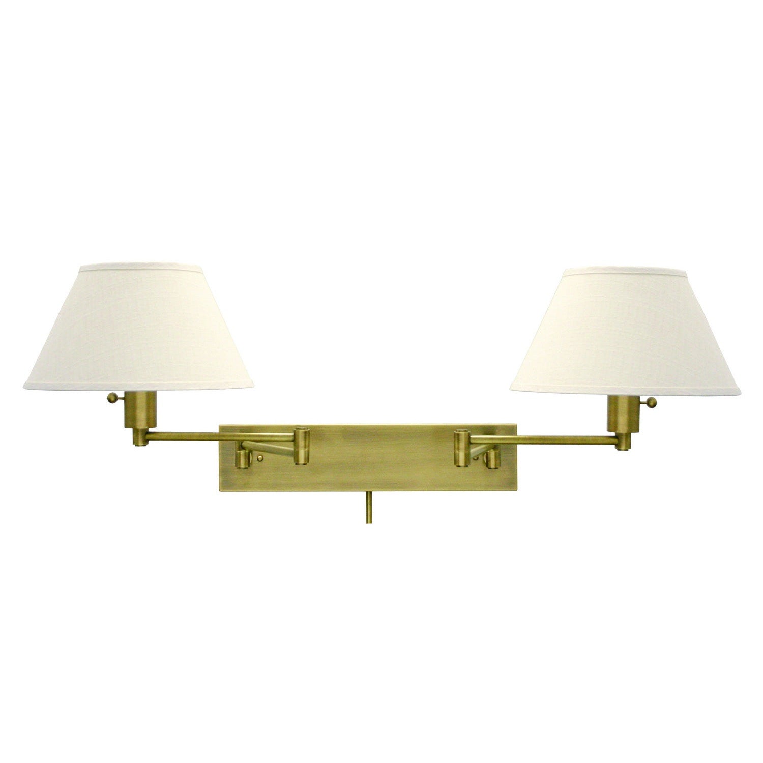 House of Troy - WS14-2-71 - Two Light Wall Sconce - Home/Office - Antique Brass