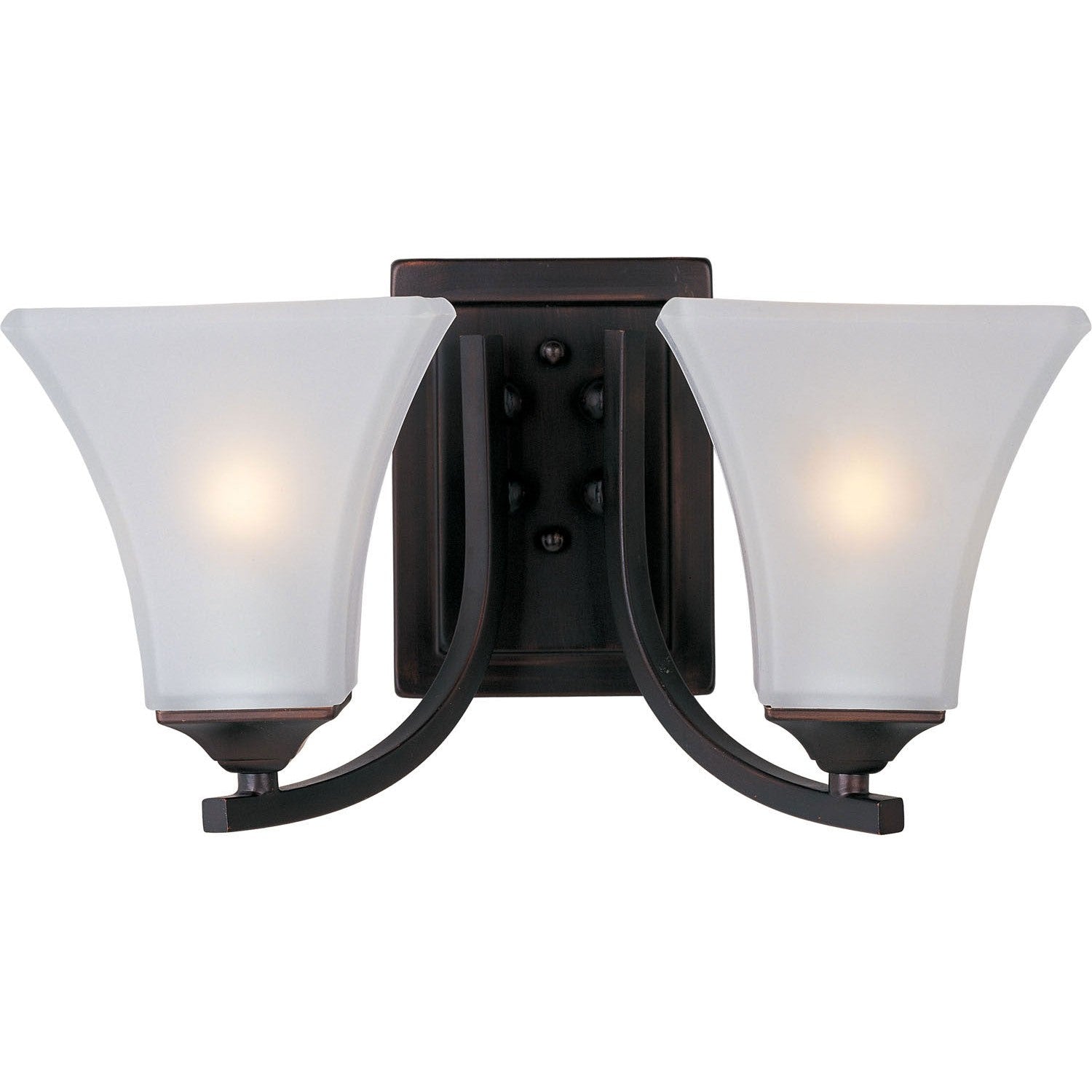 Maxim - 20099FTOI - Two Light Bath Vanity - Aurora - Oil Rubbed Bronze
