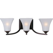 Maxim - 20100FTOI - Three Light Bath Vanity - Aurora - Oil Rubbed Bronze