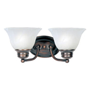Maxim - 2687MROI - Two Light Bath Vanity - Malaga - Oil Rubbed Bronze