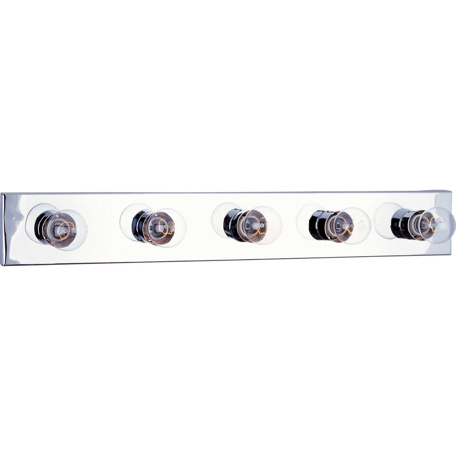 Maxim - 4455PC - Five Light Bath Vanity - Essentials - 445x - Polished Chrome