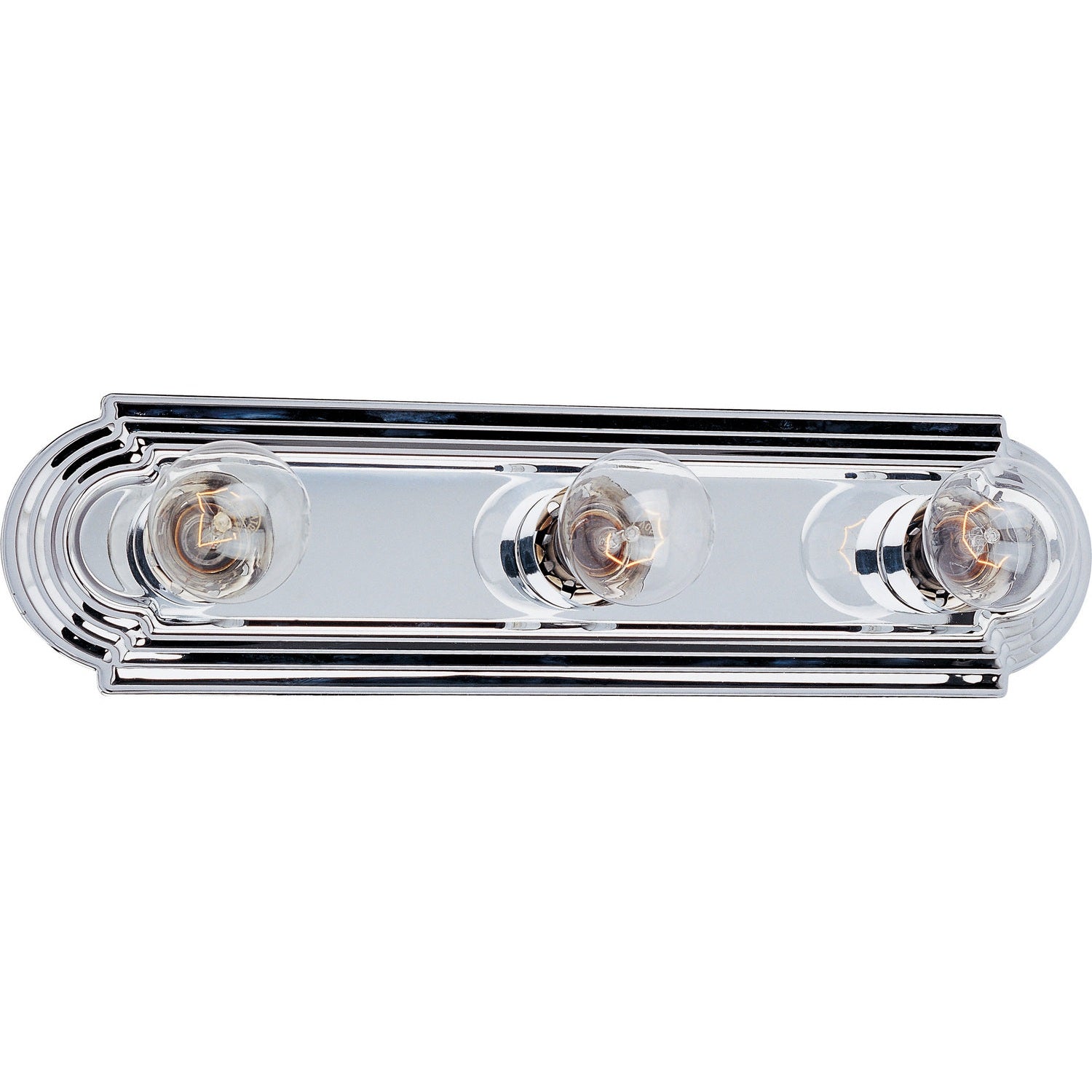 Maxim - 7123PC - Three Light Bath Vanity - Essentials - 712x - Polished Chrome