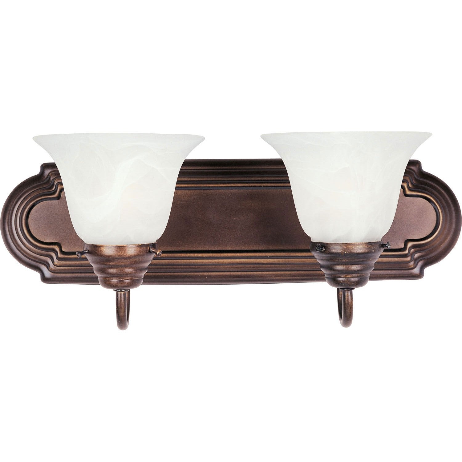 Maxim - 8012MROI - Two Light Bath Vanity - Essentials - 801x - Oil Rubbed Bronze