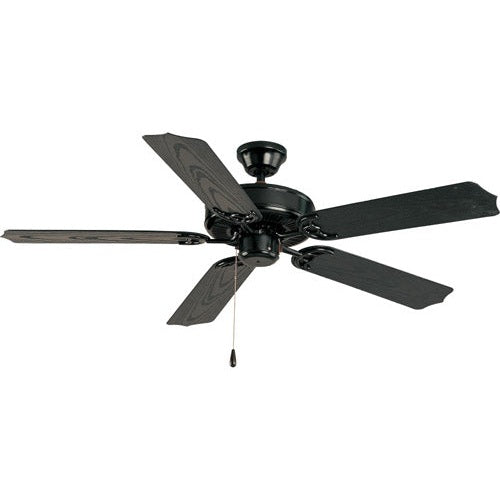 Maxim - 89915BK - 52"Outdoor Ceiling Fan - Basic-Max - Black