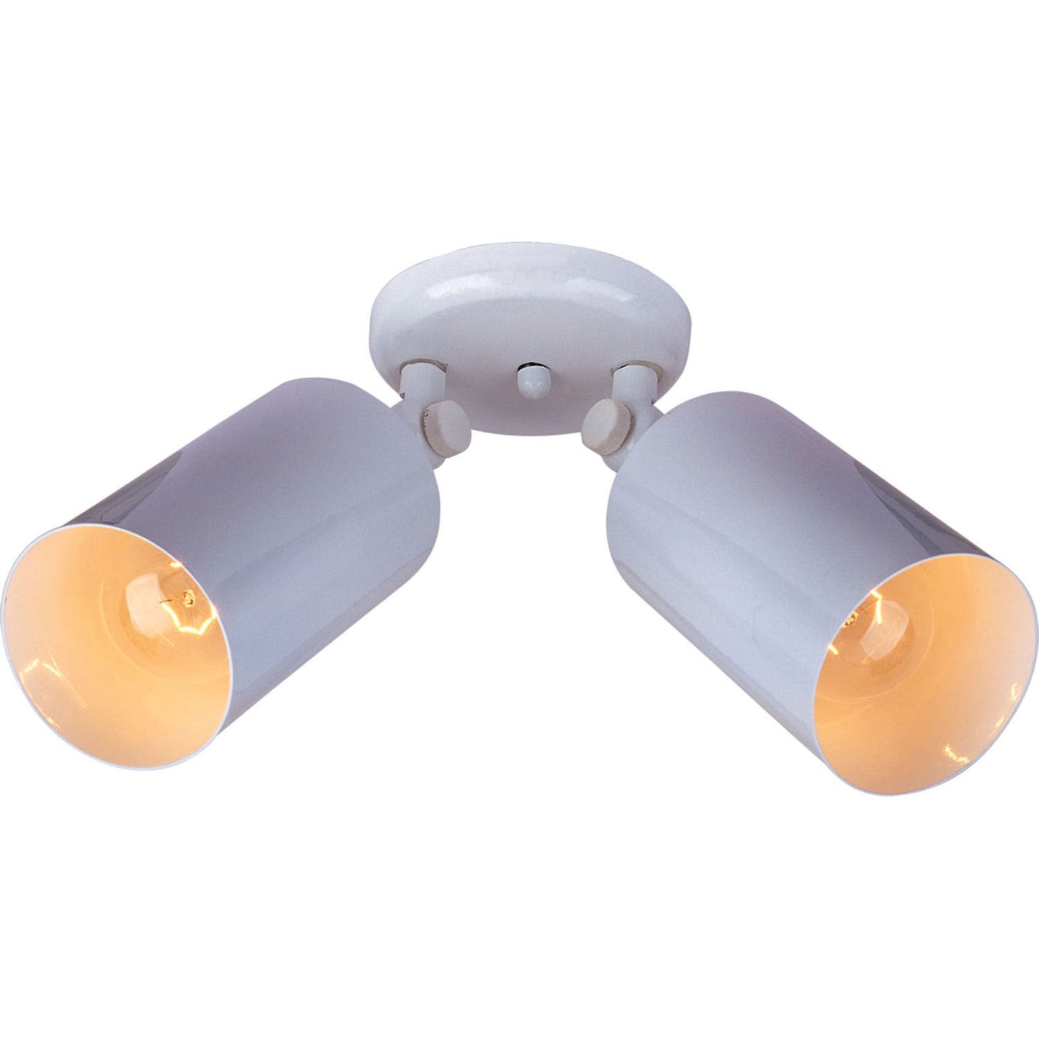 Maxim - 92011WT - Two Light Flush Mount - Spots - White