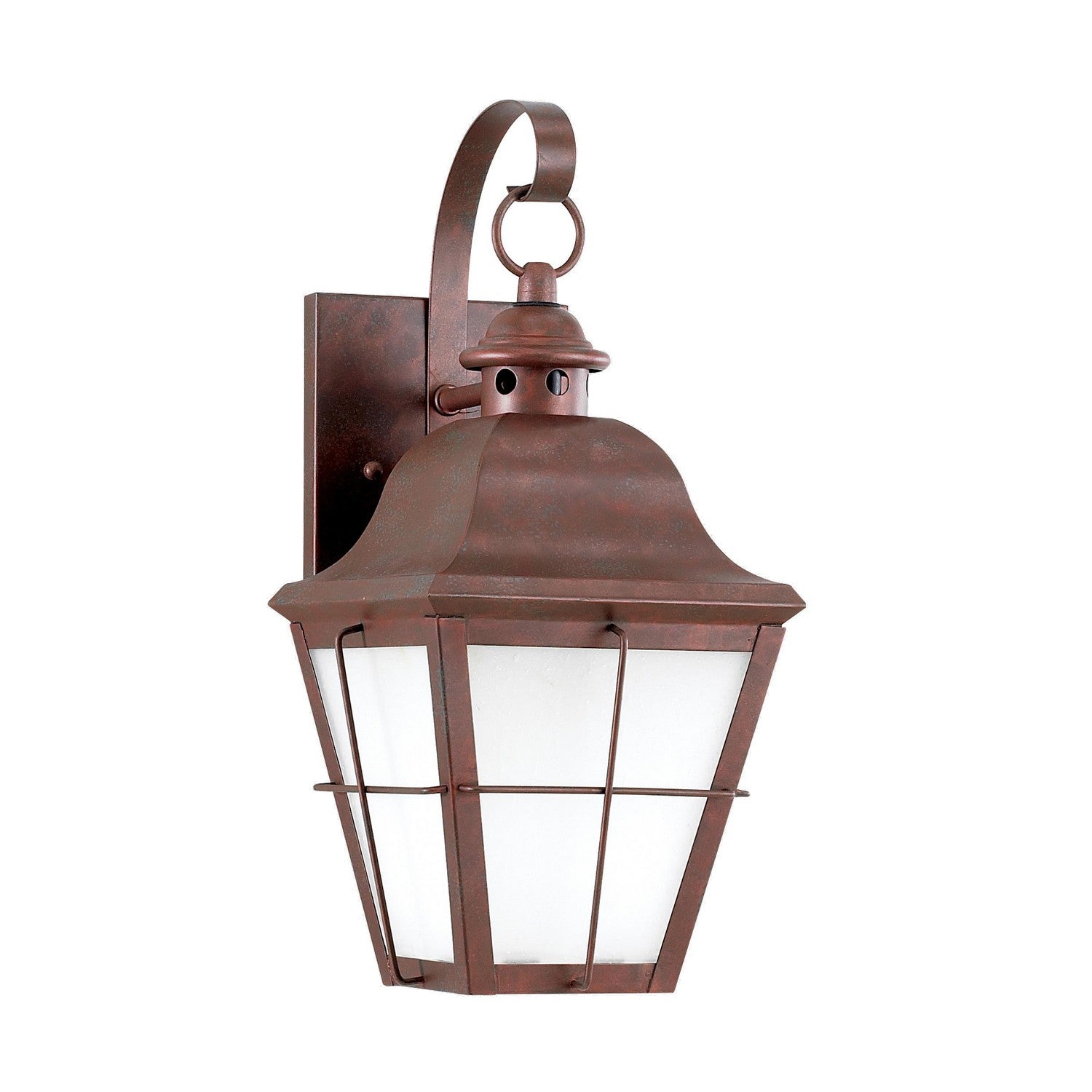 Generation Lighting - 8462D-44 - One Light Outdoor Wall Lantern - Chatham - Weathered Copper