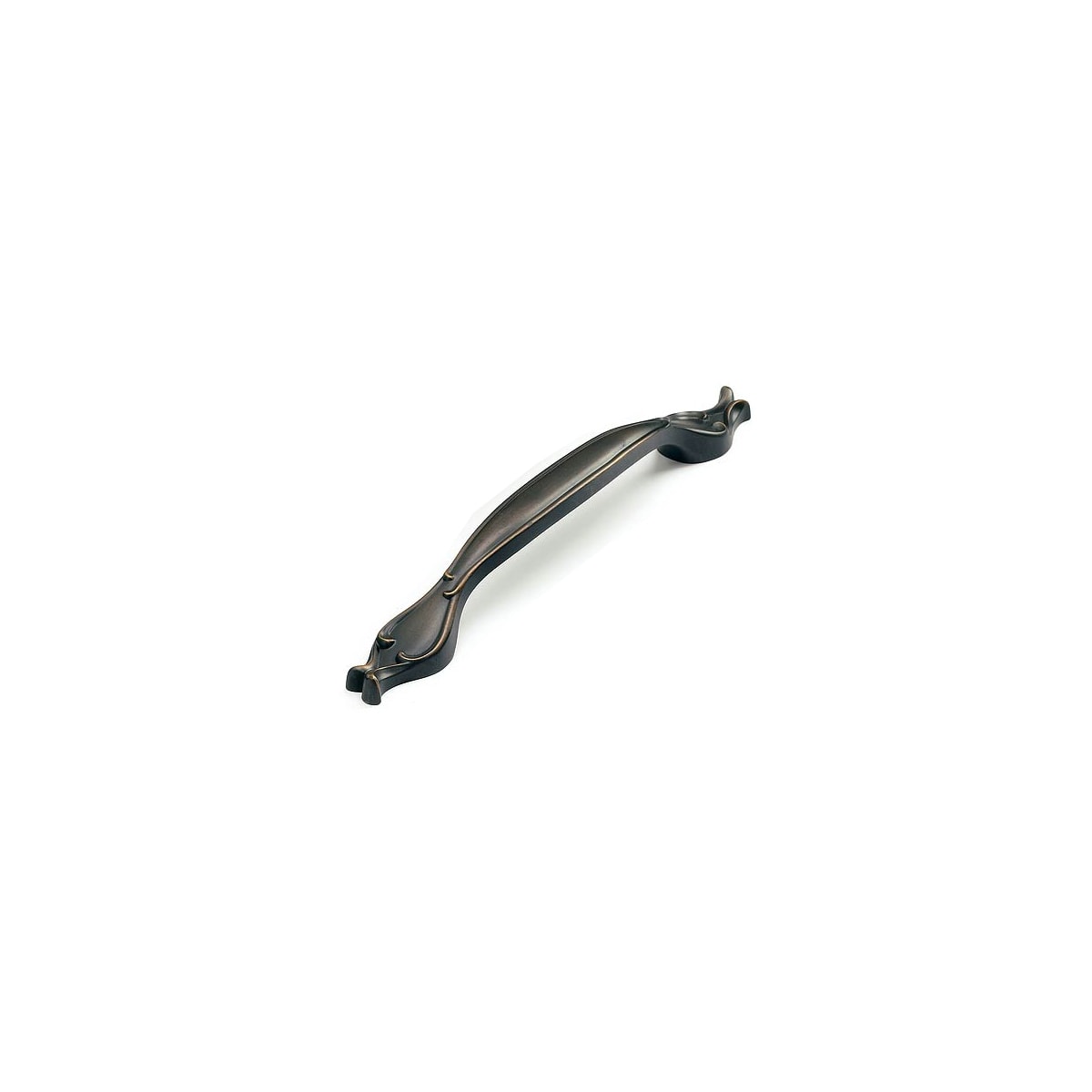 Schaub and Company - 263-ABZ - French Farm 8" Center to Center Traditional Farmhouse Handle Cabinet Pull in Ancient Bronze