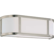 Nuvo Lighting - 60-2871 - Two Light Wall Sconce - Odeon - Brushed Nickel
