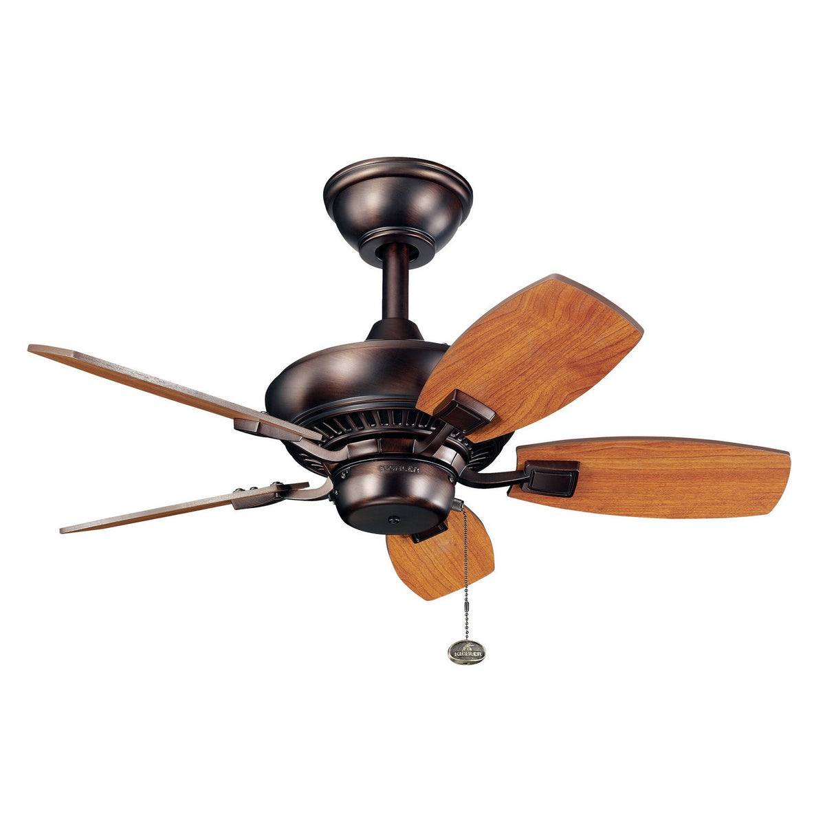 Kichler - 300103OBB - 30"Ceiling Fan - Canfield - Oil Brushed Bronze