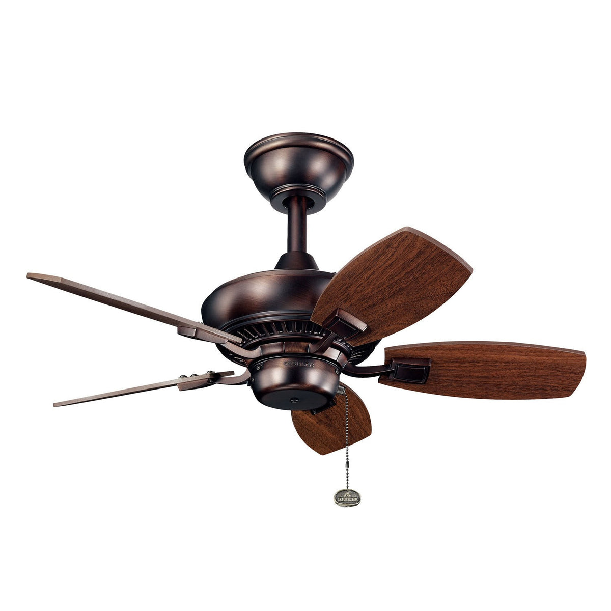 Kichler - 300103OBB - 30"Ceiling Fan - Canfield - Oil Brushed Bronze