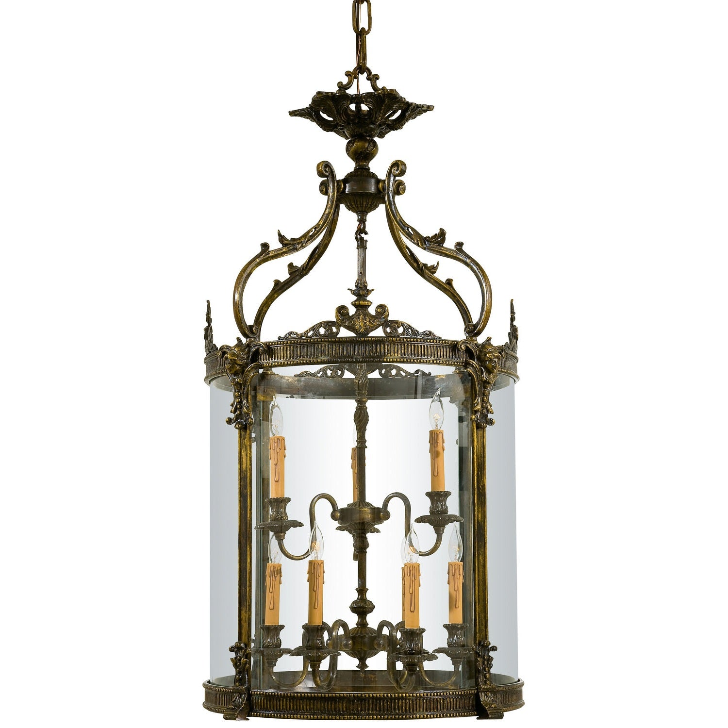 Metropolitan - N952009 - Nine Light Foyer Pendant - Metropolitan - Oxide French Gold