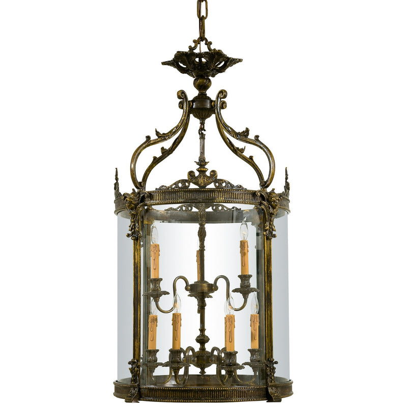 Metropolitan - N952009 - Nine Light Foyer Pendant - Metropolitan - Oxide French Gold