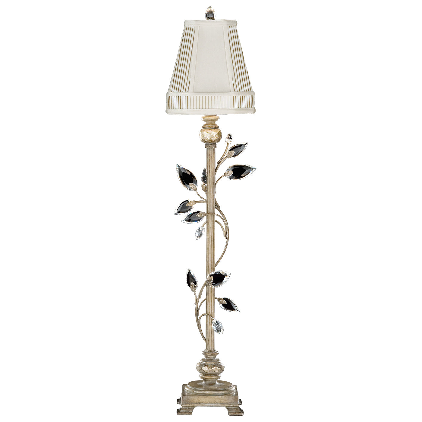 Fine Art Handcrafted Lighting - 752915ST - One Light Console Lamp - Crystal Laurel - Silver