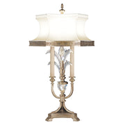 Fine Art Handcrafted Lighting - 738210ST - Three Light Table Lamp - Beveled Arcs - Silver