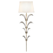Fine Art Handcrafted Lighting - 738450ST - One Light Wall Sconce - Beveled Arcs - Silver