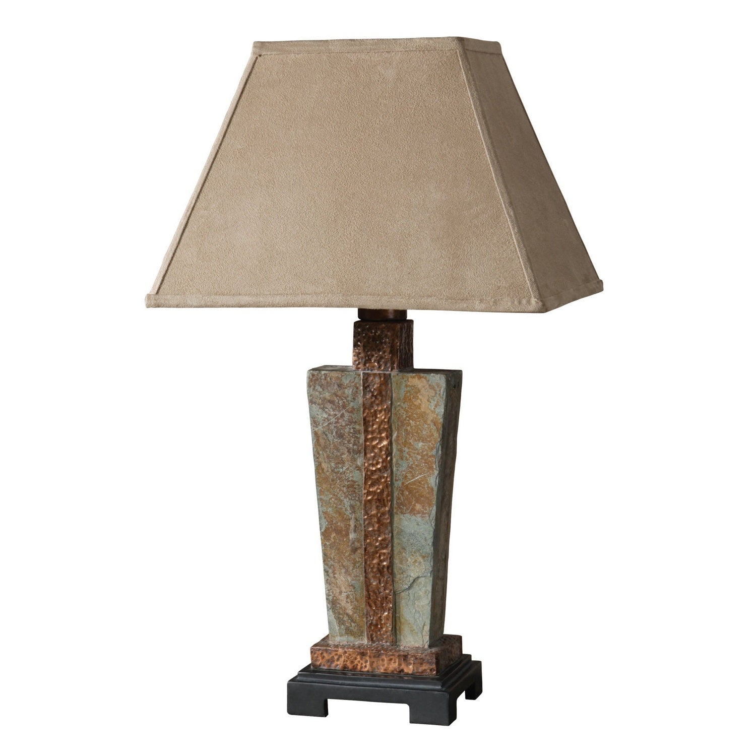 Uttermost - 26322-1 - One Light Table Lamp - Slate - Slate w/Hammered Copper