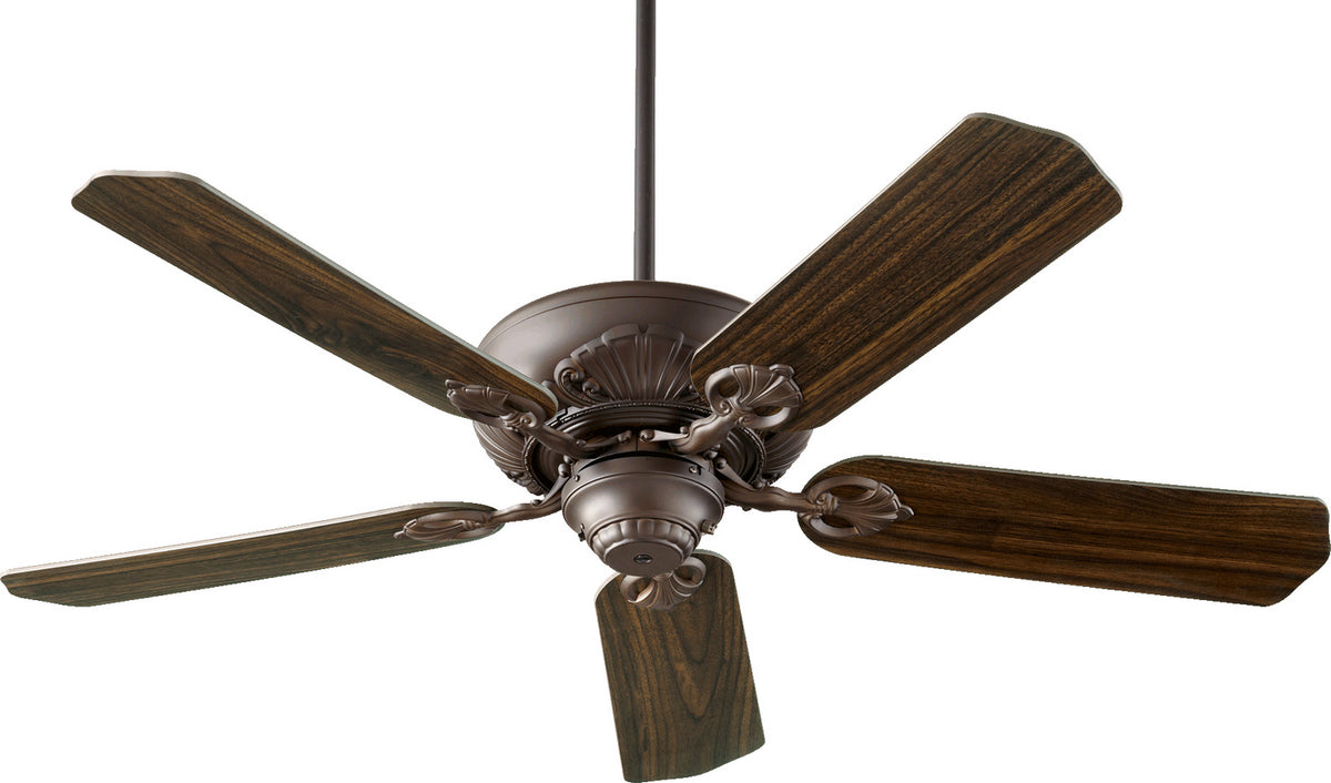 Quorum - 78525-86 - 52" Ceiling Fan - Chateaux - Oiled Bronze