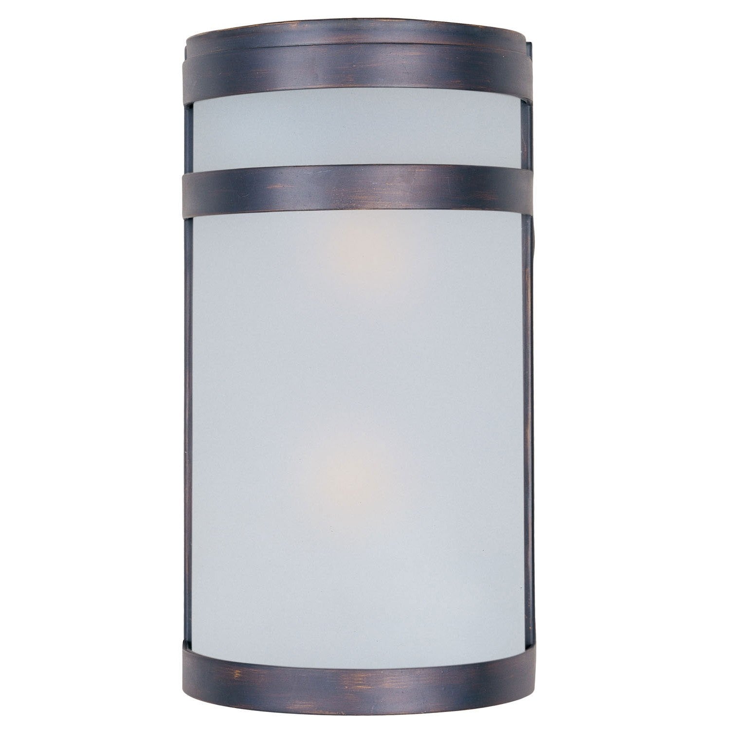 Maxim - 5002FTOI - Two Light Outdoor Wall Lantern - Arc - Oil Rubbed Bronze