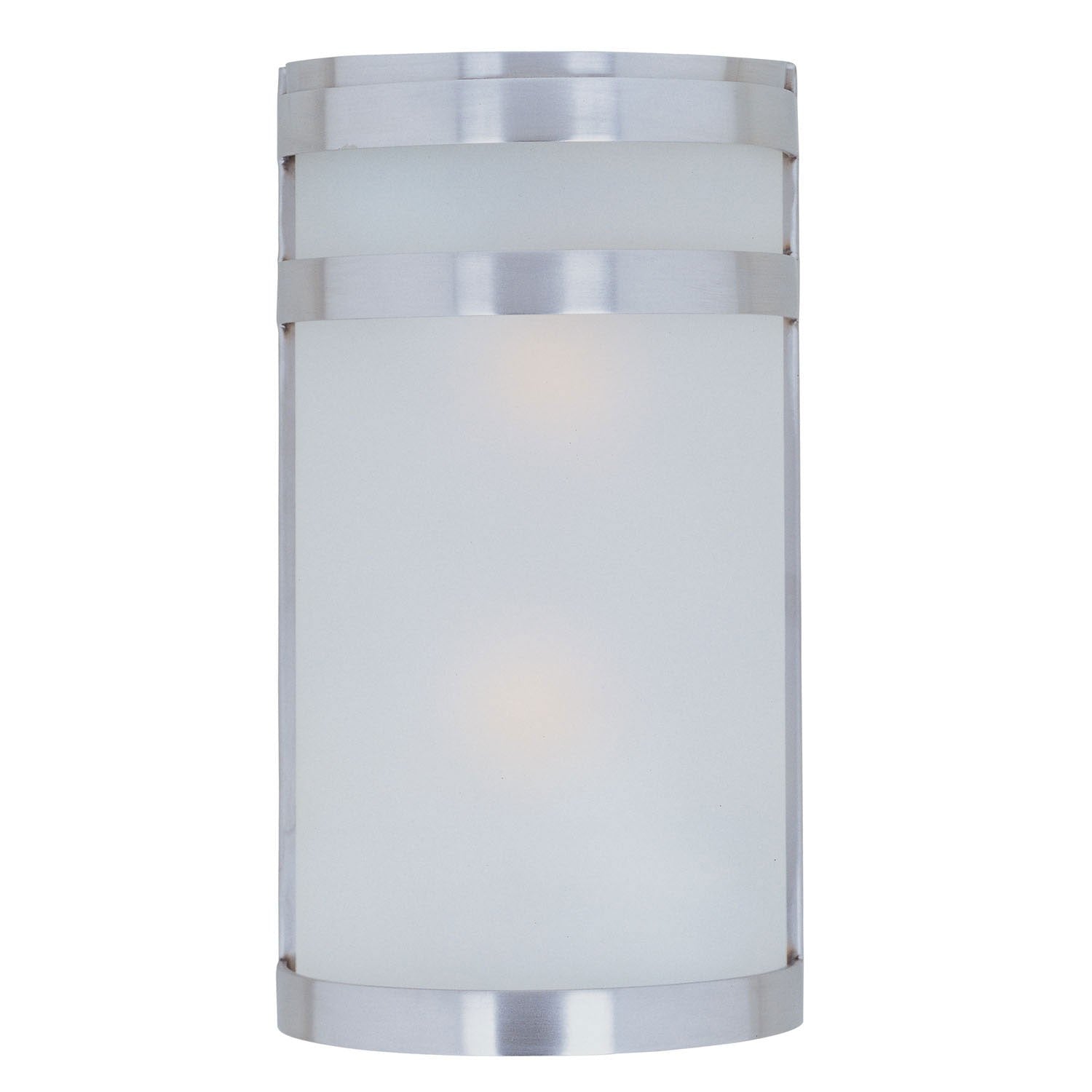 Maxim - 5002FTSST - Two Light Outdoor Wall Lantern - Arc - Stainless Steel