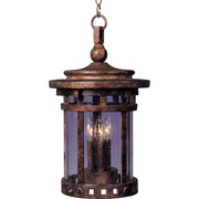 Maxim - 40039CDSE - Three Light Outdoor Hanging Lantern - Santa Barbara VX - Sienna