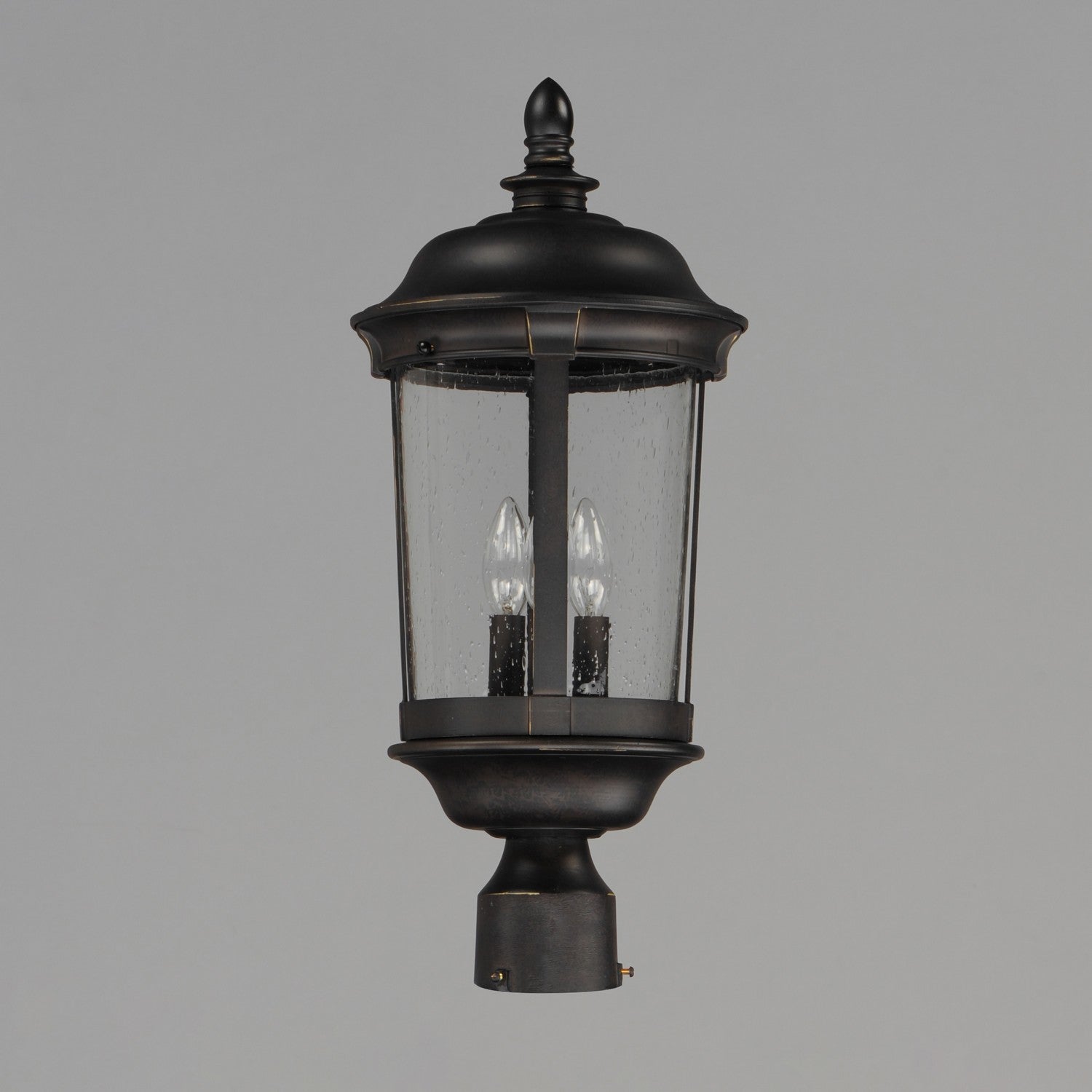 Maxim - 40091CDBZ - Three Light Outdoor Pole/Post Lantern - Dover VX - Bronze