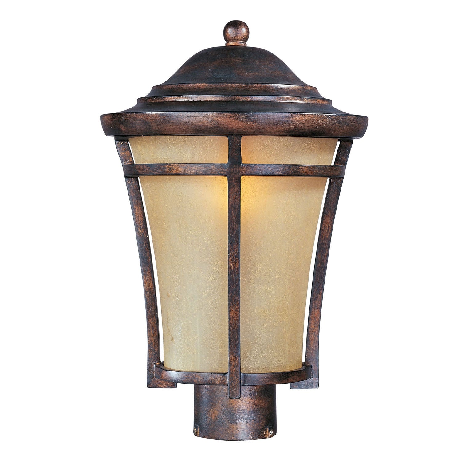 Maxim - 40160GFCO - One Light Outdoor Pole/Post Lantern - Balboa VX - Copper Oxide