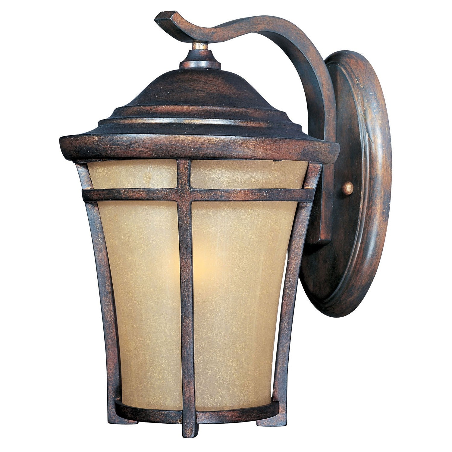 Maxim - 40163GFCO - One Light Outdoor Wall Lantern - Balboa VX - Copper Oxide