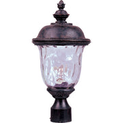 Maxim - 40426WGOB - One Light Outdoor Pole/Post Lantern - Carriage House VX - Oriental Bronze