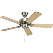 Progress Lighting - P2500-09 - 42"Ceiling Fan - Airpro - Brushed Nickel