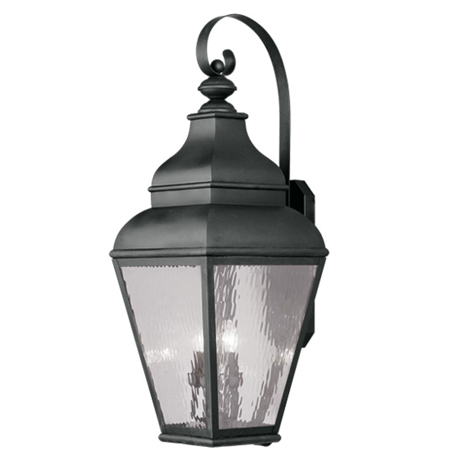 Livex Lighting - 2607-04 - Four Light Outdoor Wall Lantern - Exeter - Black