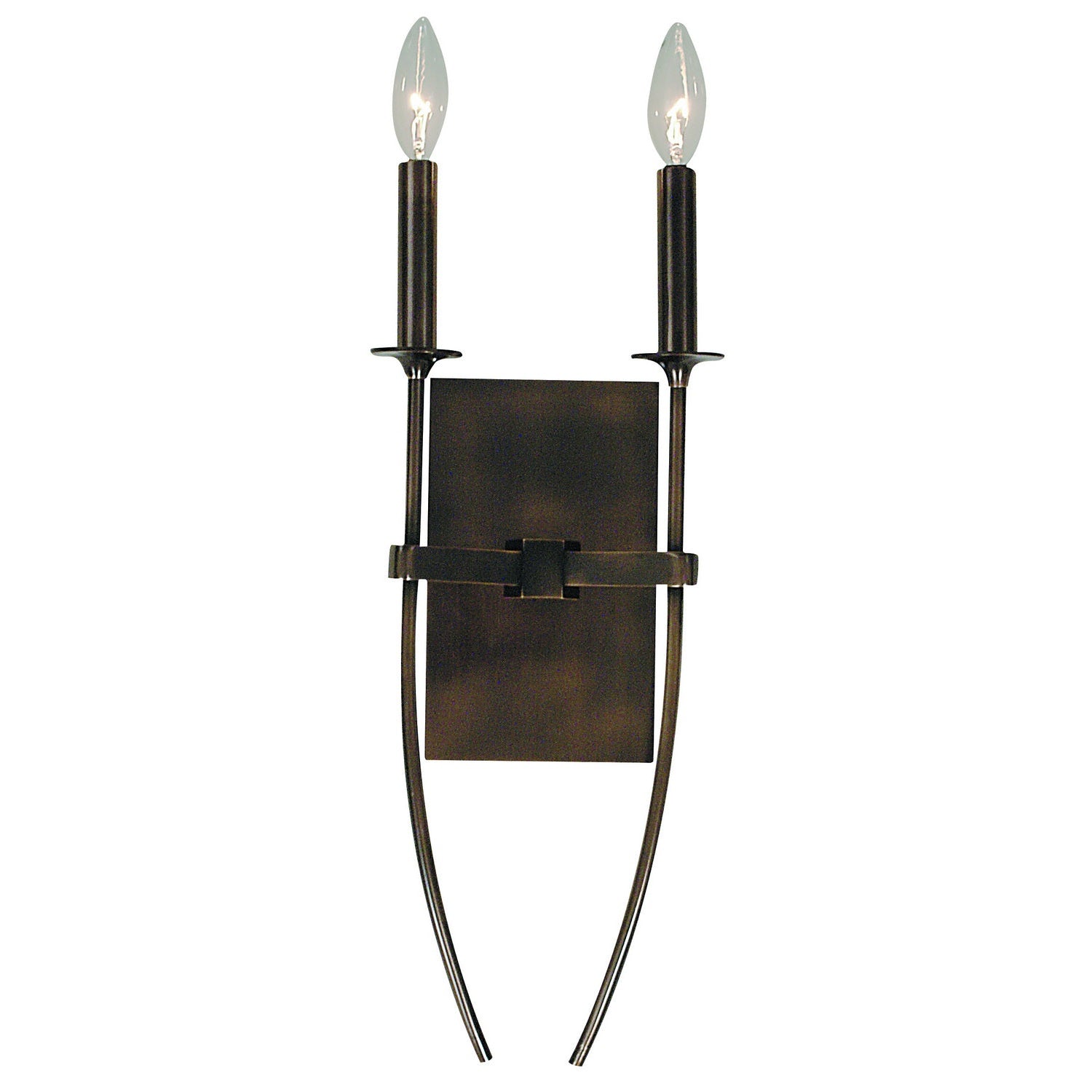 Framburg - 1007 RB - Two Light Wall Sconce - Maisonette - Roman Bronze