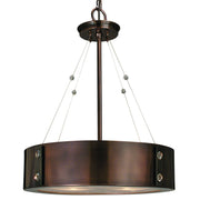 Framburg - 5392 RB/EB - Four Light Chandelier - Oracle - Roman Bronze w/Ebony