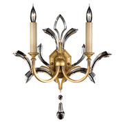 Fine Art Handcrafted Lighting - 761350ST - Two Light Wall Sconce - Beveled Arcs - Gold