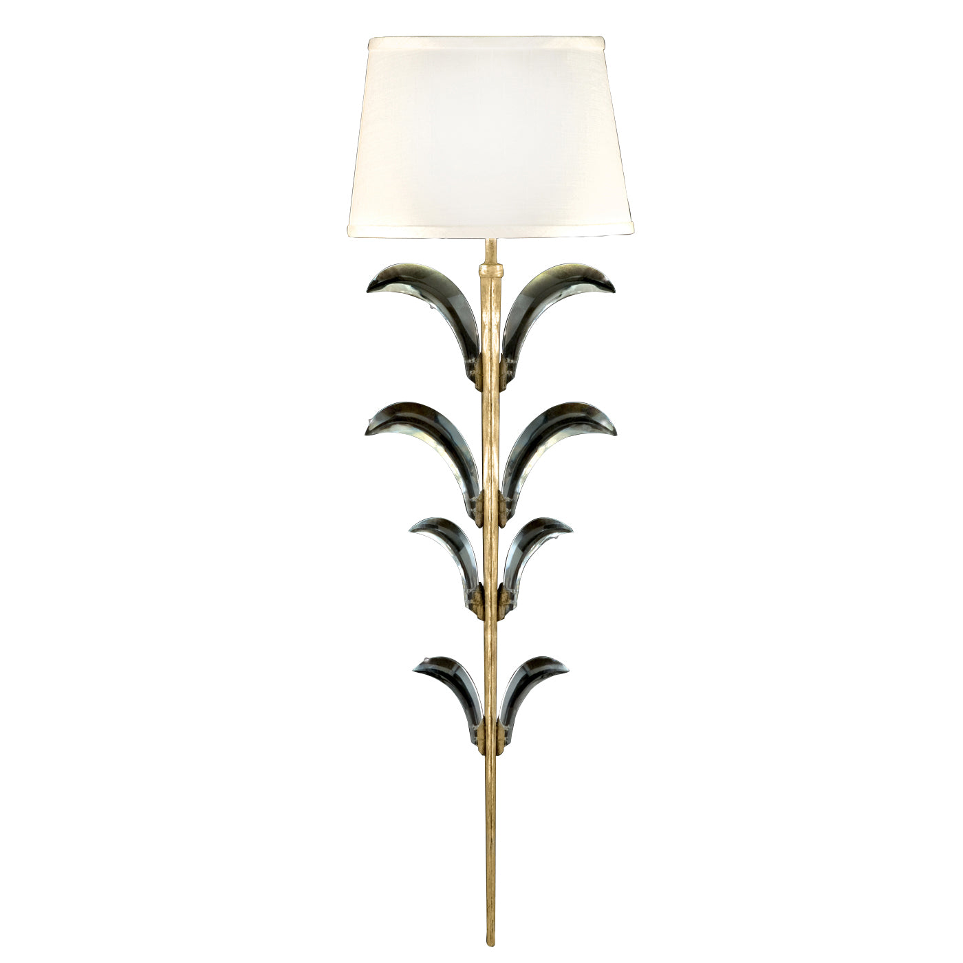 Fine Art Handcrafted Lighting - 769550ST - One Light Wall Sconce - Beveled Arcs - Gold