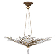Fine Art Handcrafted Lighting - 776440ST - Six Light Pendant - Crystal Laurel - Gold