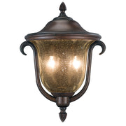 Kalco - 9000BB - Two Light Outdoor Porch Light - Santa Barbara Outdoor - Burnished Bronze