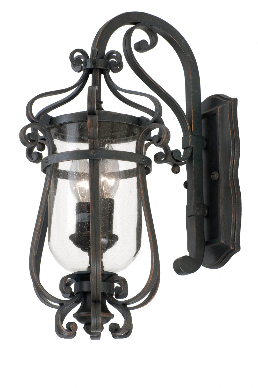 Kalco - 9231AC - Two Light Outdoor Wall Bracket - Hartford Outdoor - Antique Copper