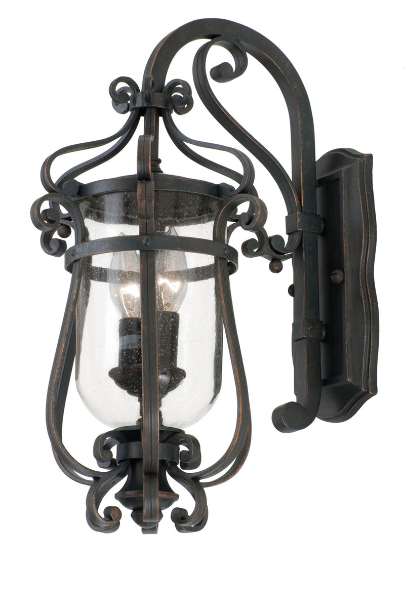 Kalco - 9231AC - Two Light Outdoor Wall Bracket - Hartford Outdoor - Antique Copper