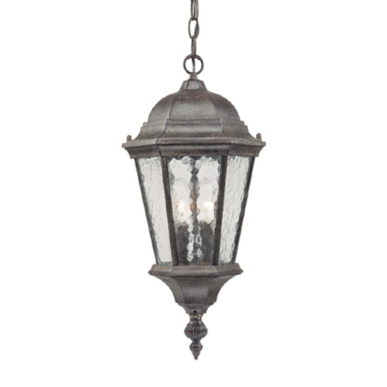 Acclaim Lighting - 5516BC - Two Light Hanging Lantern - Telfair - Black Coral