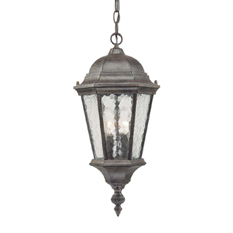 Acclaim Lighting - 5516BC - Two Light Hanging Lantern - Telfair - Black Coral