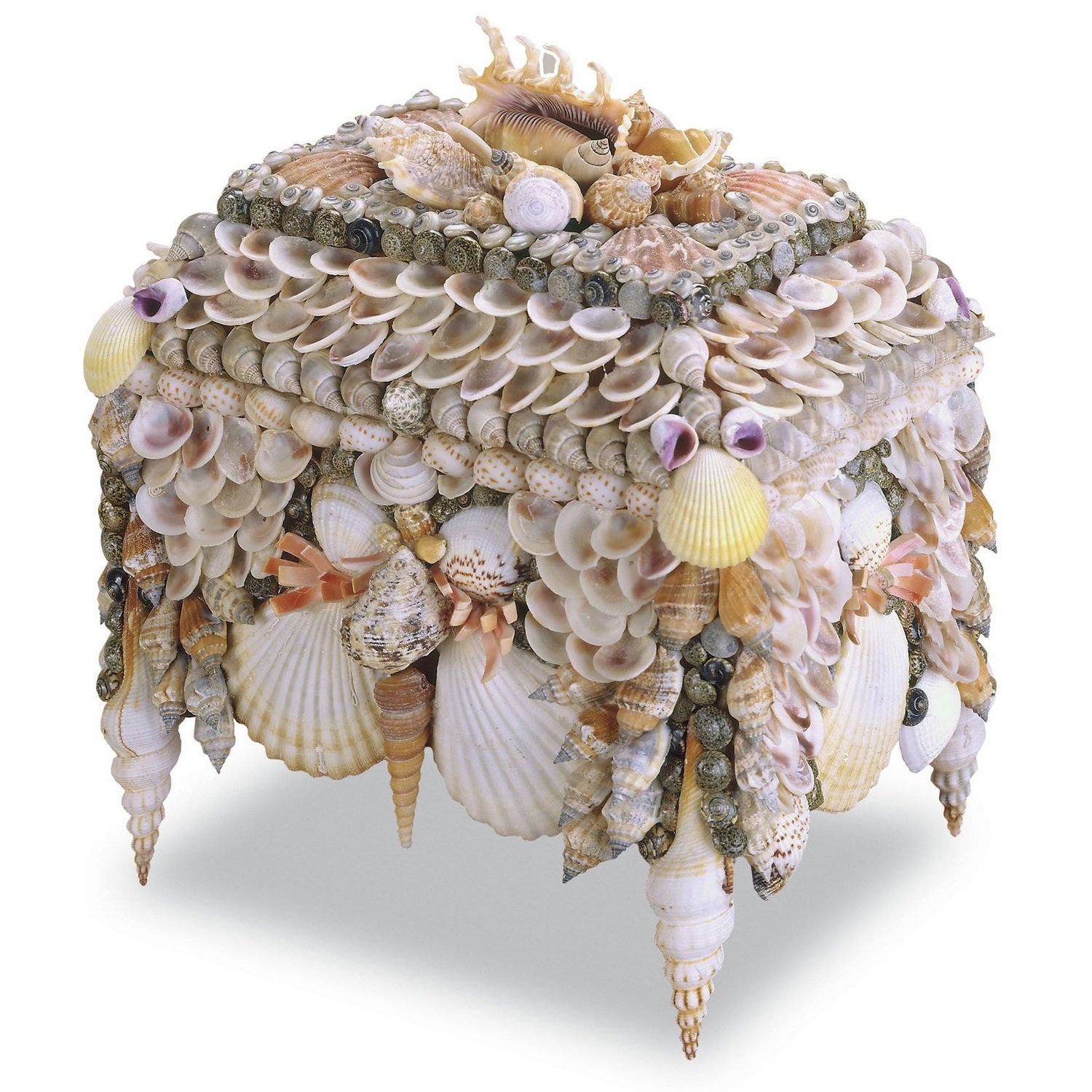Currey and Company - 1251 - Jewelry Box - Boardwalk Collection - Natural