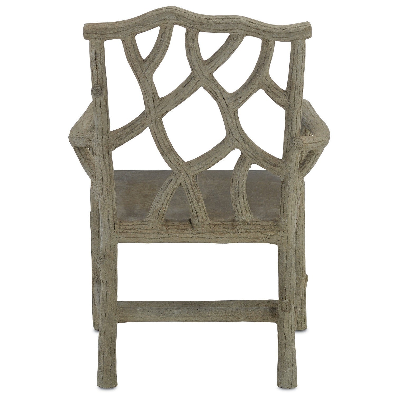 Currey and Company - 2706 - Chair - Portland/Faux Bois