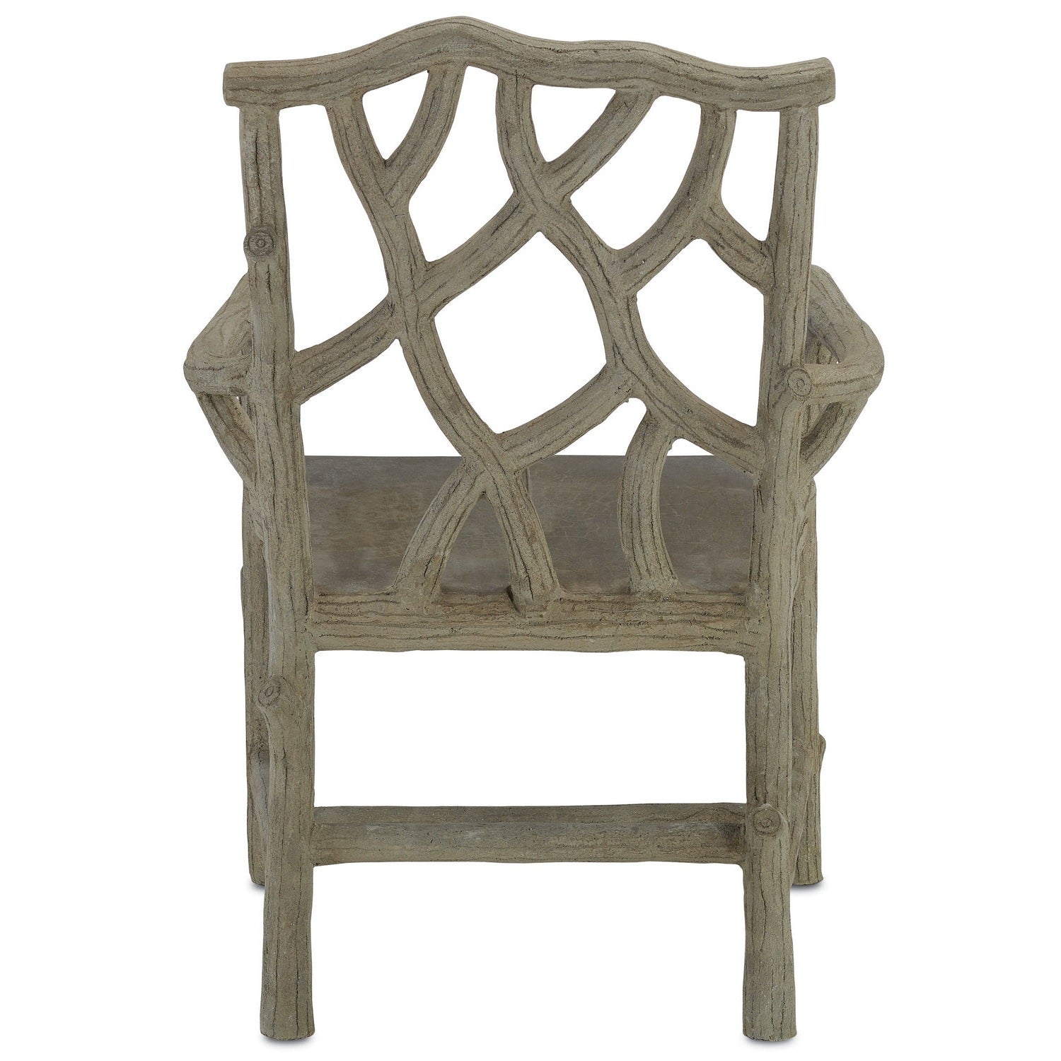 Currey and Company - 2706 - Chair - Portland/Faux Bois