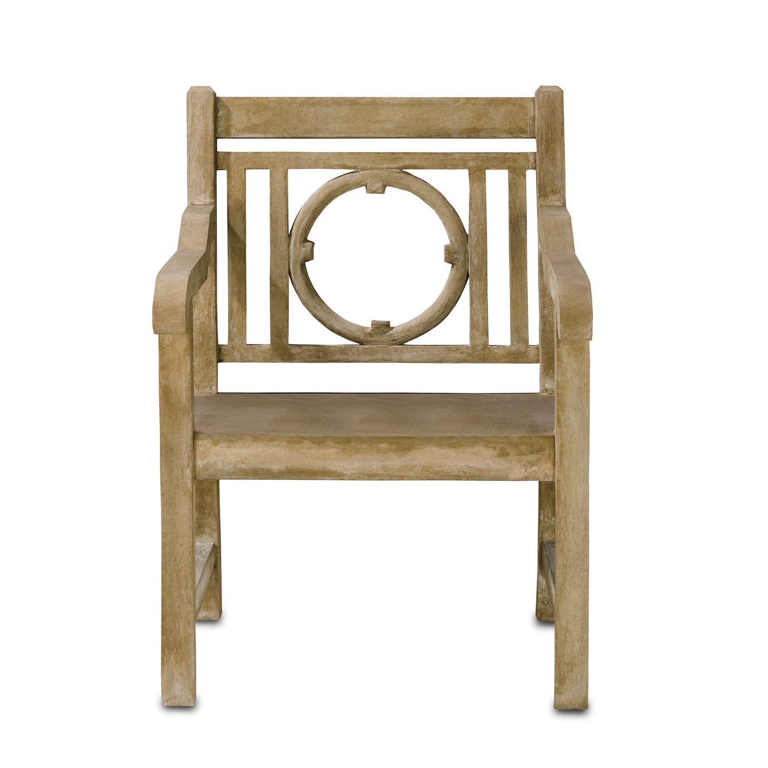 Currey and Company - 2723 - Chair - Portland/Faux Bois