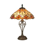 Dale Tiffany - TT70699 - Two Light Table Lamp - Valencia - Antique Bronze
