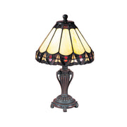 Dale Tiffany - 8034/640 - One Light Accent Table Lamp - Miniature - Antique Bronze